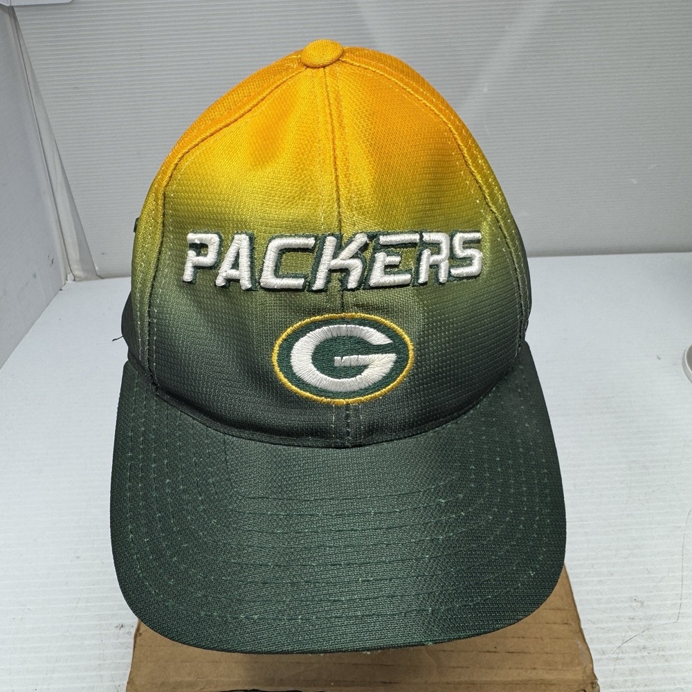 Vintage Green Bay Packers Hat Puma NFL ProLine Authentic Adjustable Strapback
